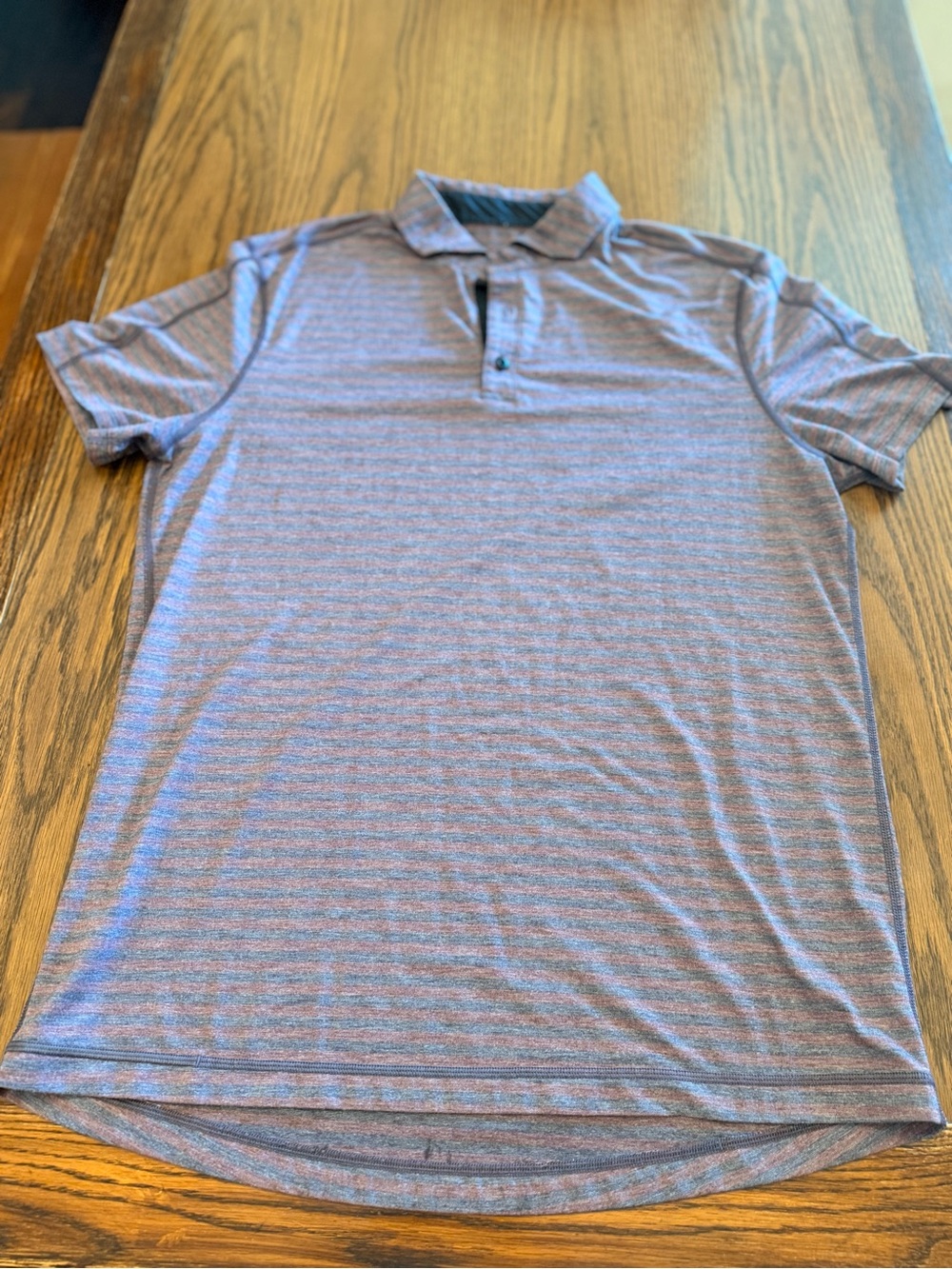 Lululemon men's performance polo red and grey-Large
